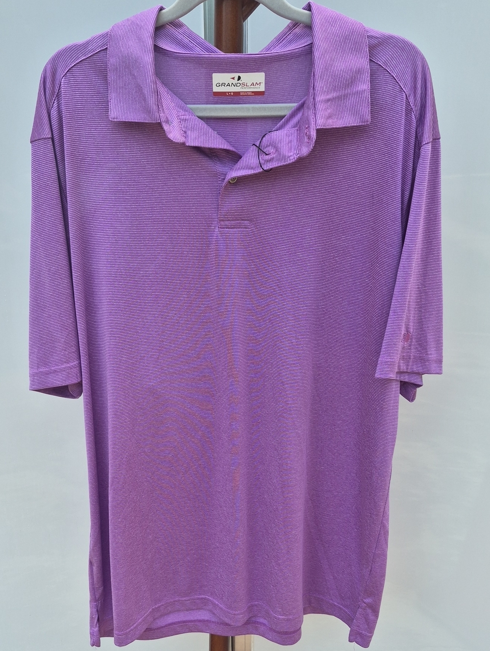 Grand Slam Men's Lavender Polo Shirt